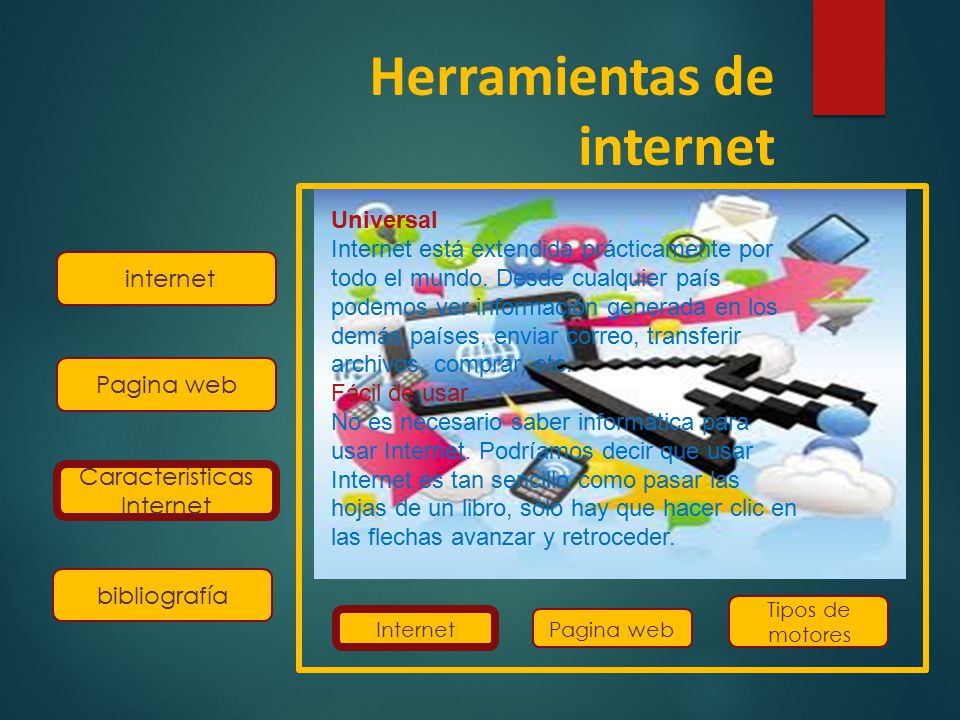 Características Internet
