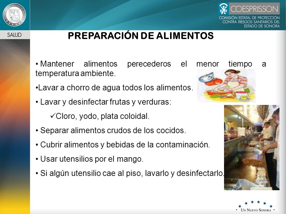 PREPARACIÓN DE ALIMENTOS