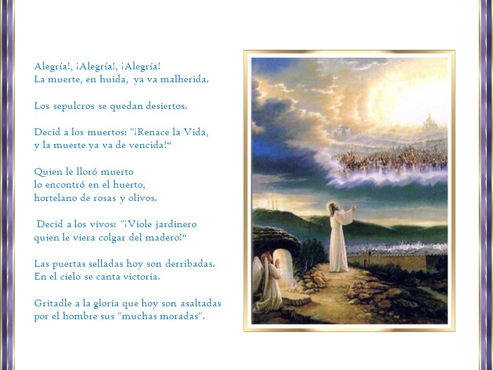 Alegría!, ¡Alegría!, ¡Alegría!