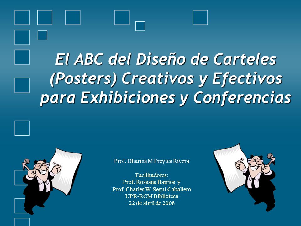 El ABC del Diseño de Carteles (Posters) Creativos y Efectivos para Exhibiciones y Conferencias