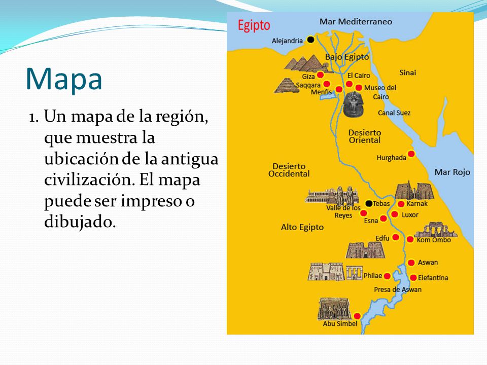 Mapa 1. Un mapa de la región, que muestra la ubicación de la antigua civilización.