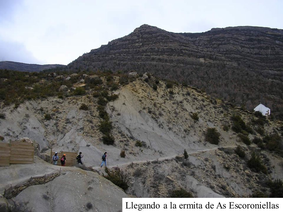 Llegando a la ermita de As Escoroniellas
