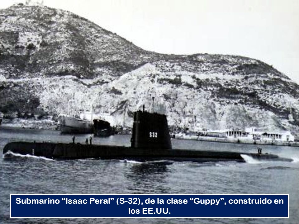 Submarino Isaac Peral (S-32), de la clase Guppy , construido en los EE.UU.