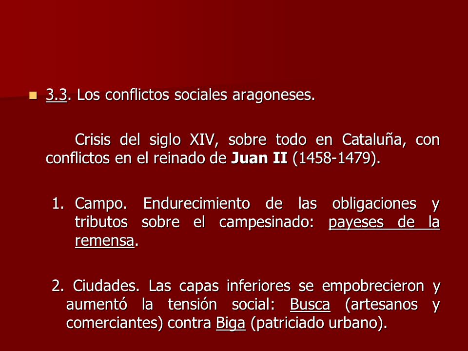 3.3. Los conflictos sociales aragoneses.