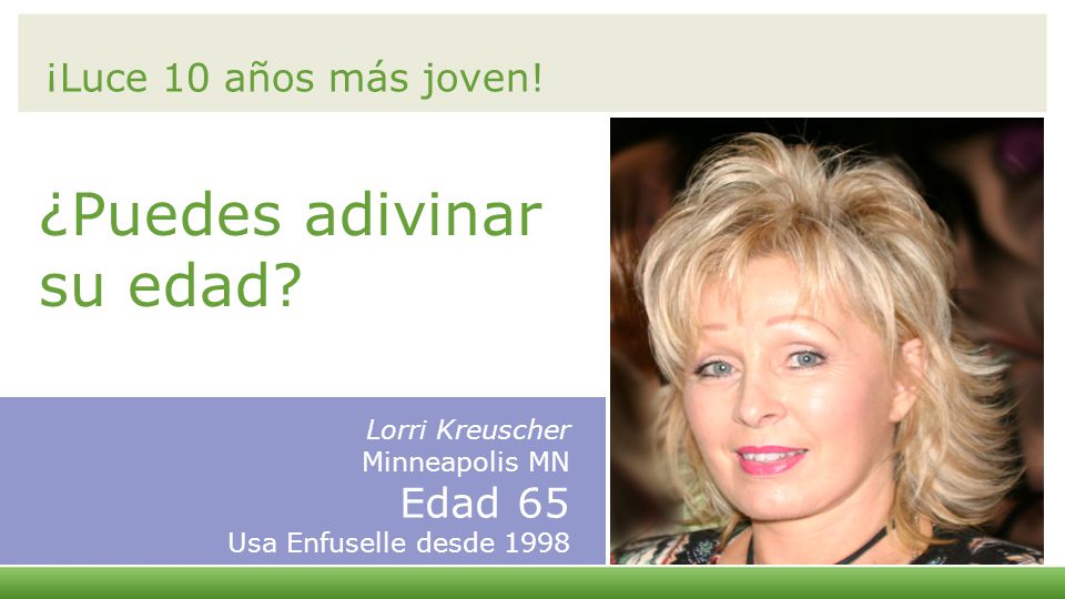 ¿Puedes adivinar su edad Edad 65 ¡Luce 10 años más joven!