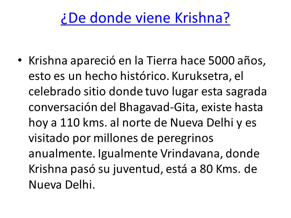 Hare krishna. - ppt descargar