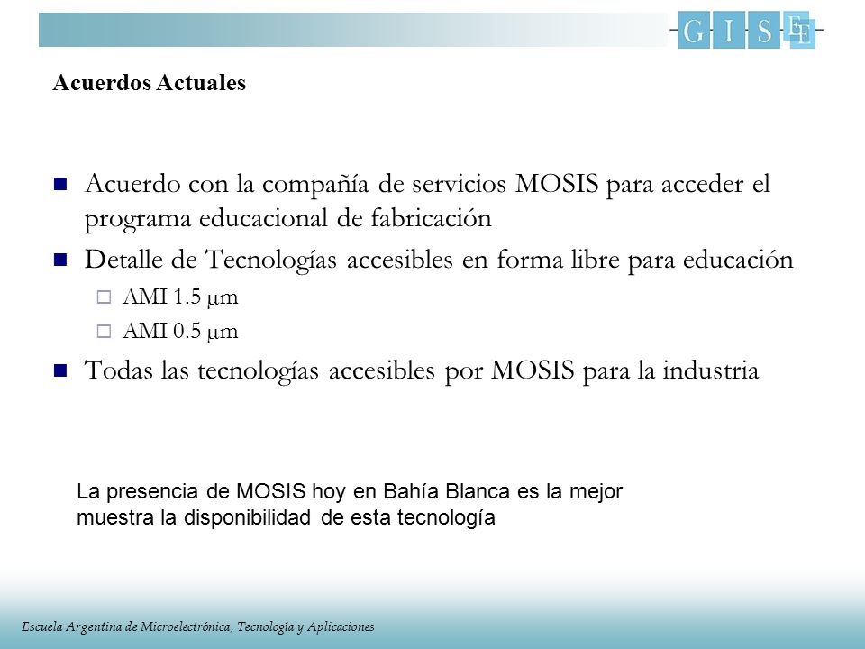 Detalle de Tecnologías accesibles en forma libre para educación