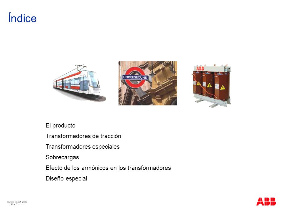 Transformadores secos Zaragoza Aplicación de tracción - ppt descargar