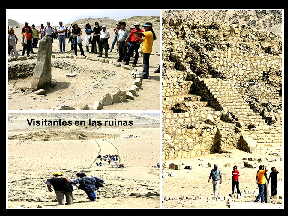 CARAL Visitantes en las ruinas
