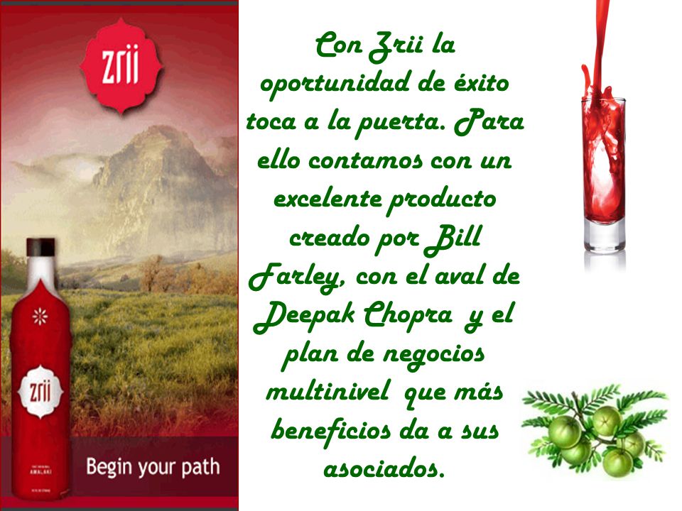 Con Zrii la oportunidad de éxito toca a la puerta