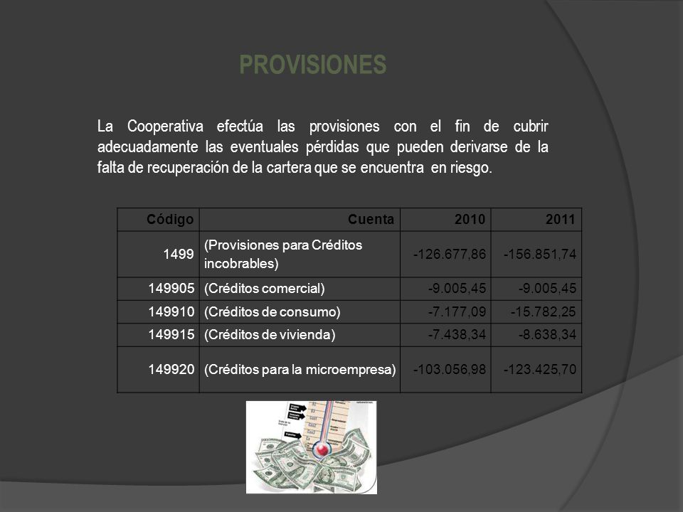 PROVISIONES