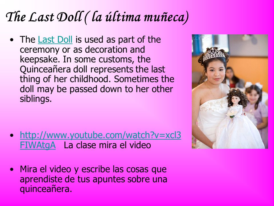 The Last Doll ( la última muñeca)