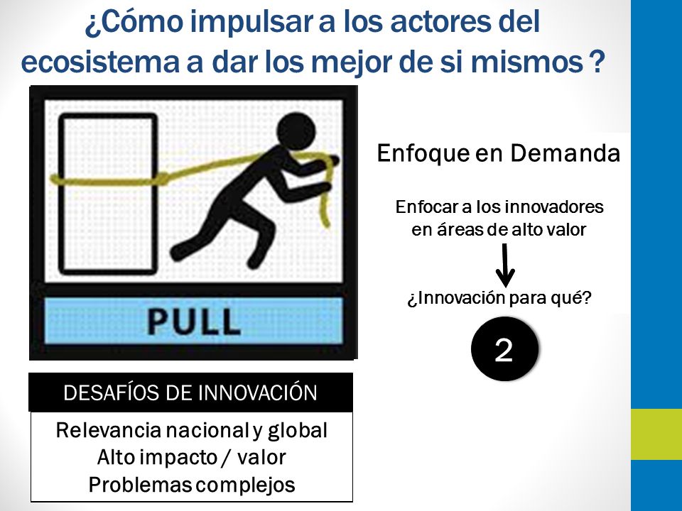 ¿Cómo impulsar a los actores del ecosistema a dar los mejor de si mismos