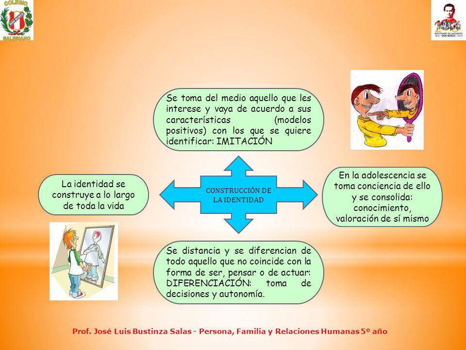 La identidad se construye a lo largo de toda la vida