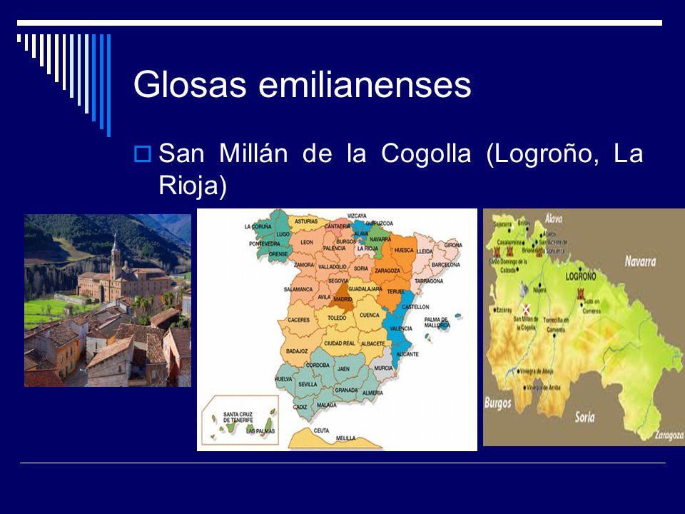 Glosas emilianenses San Millán de la Cogolla (Logroño, La Rioja) X