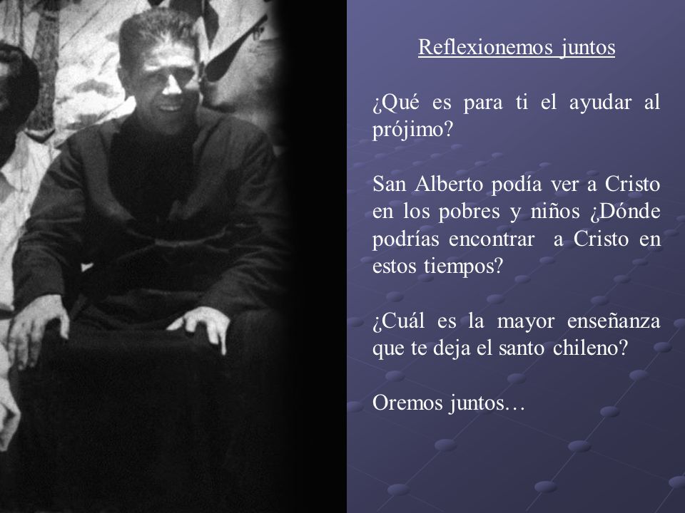 Reflexionemos juntos ¿Qué es para ti el ayudar al prójimo