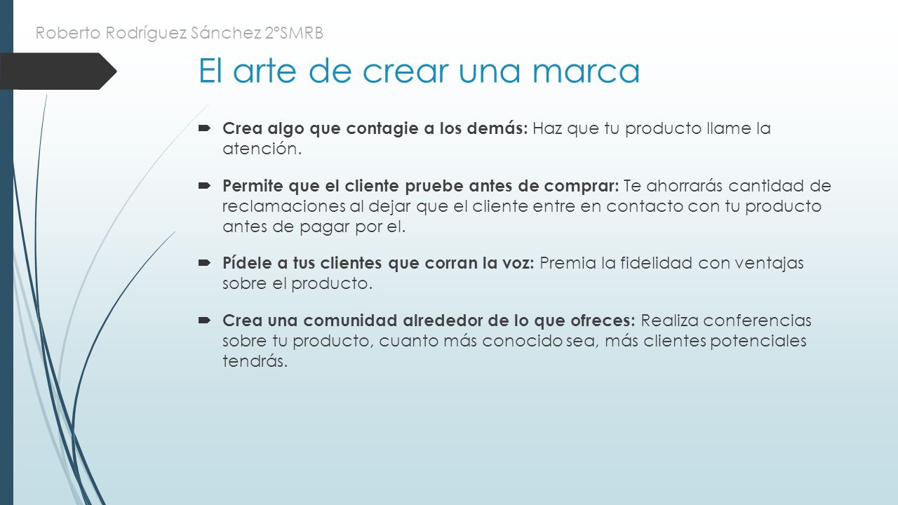 El arte de crear una marca
