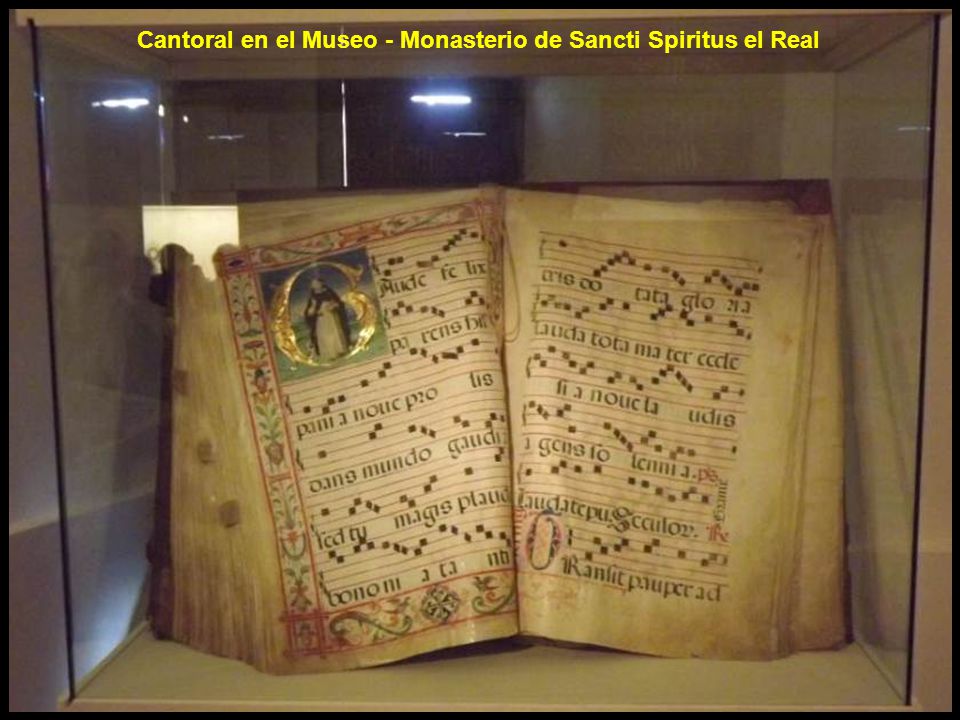 Cantoral en el Museo - Monasterio de Sancti Spiritus el Real