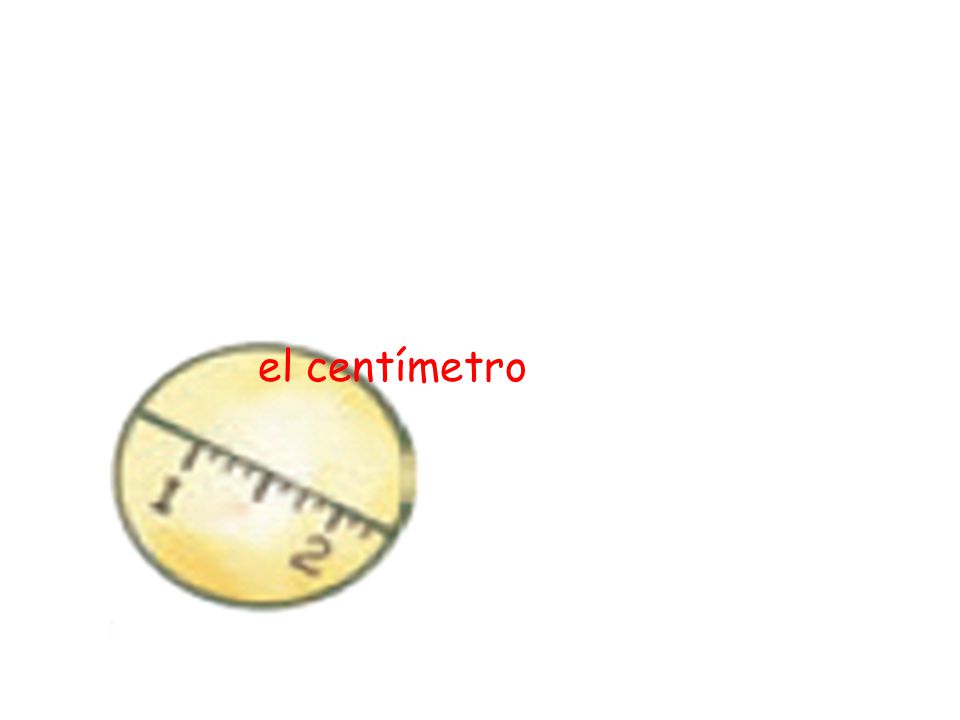 el centímetro