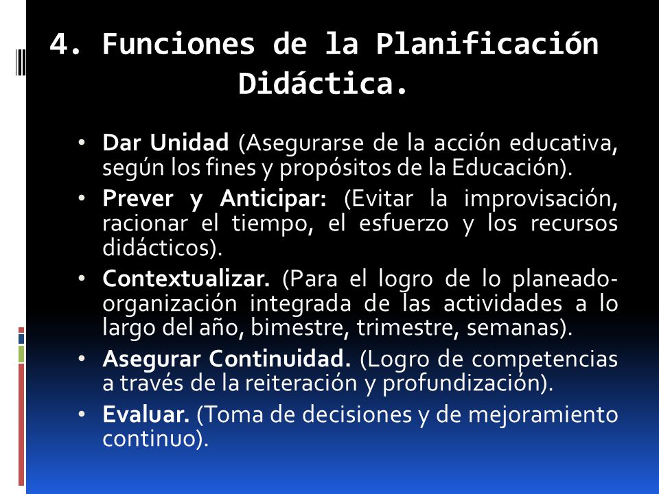 PLANIFICACIÓN DIDÁCTICA CONTEXTUALIZADA. - ppt video online descargar