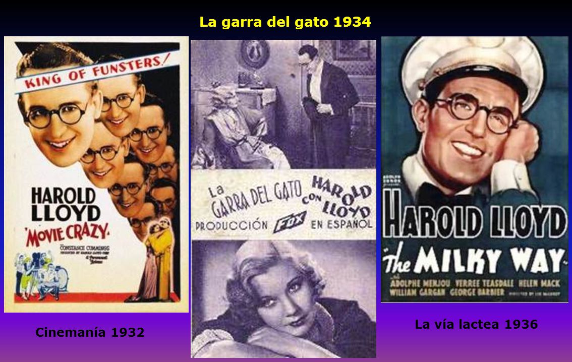 La garra del gato 1934 La vía lactea 1936 Cinemanía 1932