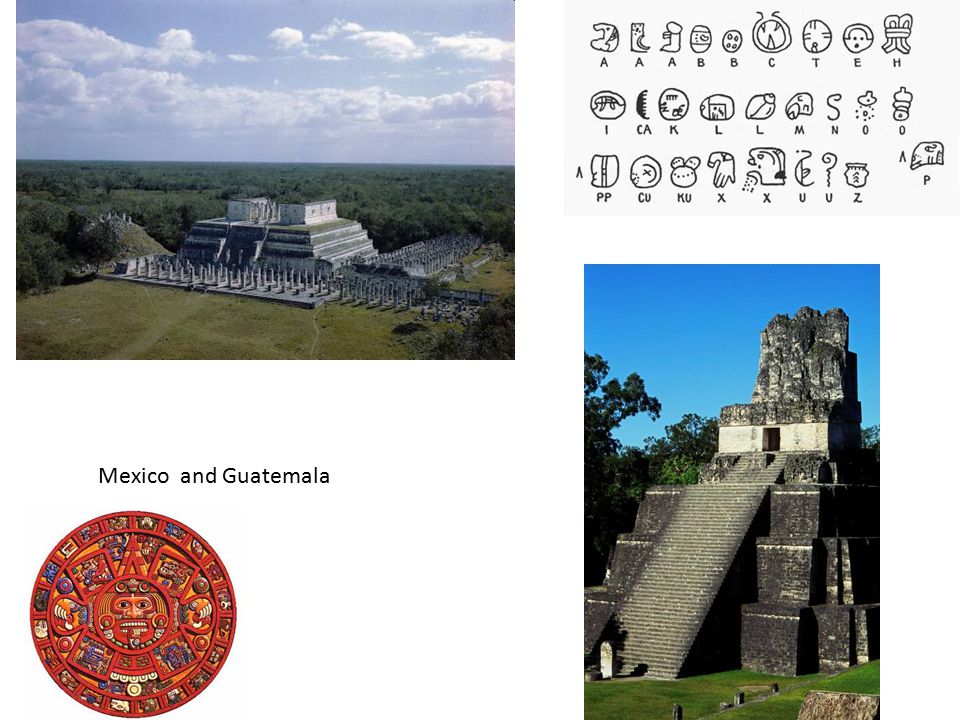 Mexico and Guatemala