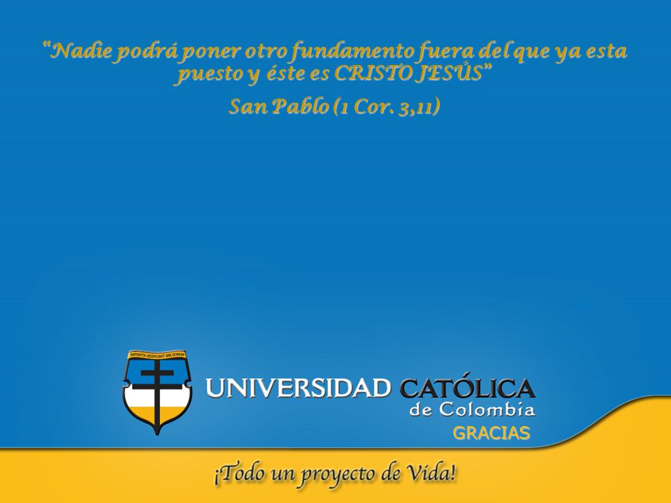 Nadie podrá poner otro fundamento fuera del que ya esta puesto y éste es CRISTO JESÚS