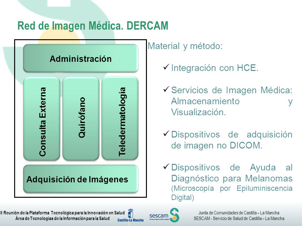 Red de Imagen Médica. DERCAM