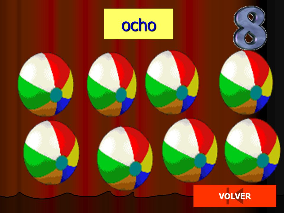 ocho VOLVER
