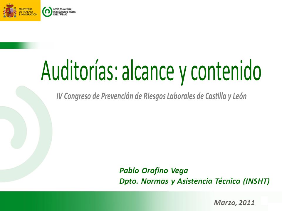 IV Congreso de Prevención de Riesgos Laborales de Castilla y León