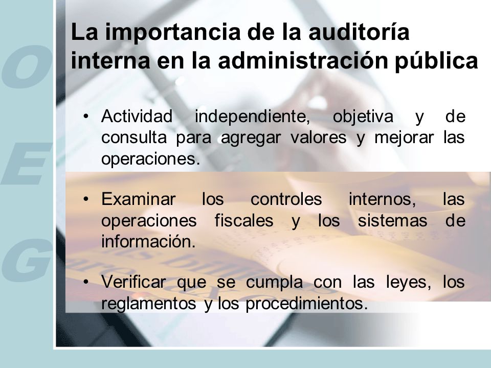La importancia de la auditoría interna en la administración pública