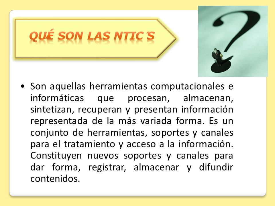 ¿Cómo perciben a las Tecnologías de Información y Comunicación