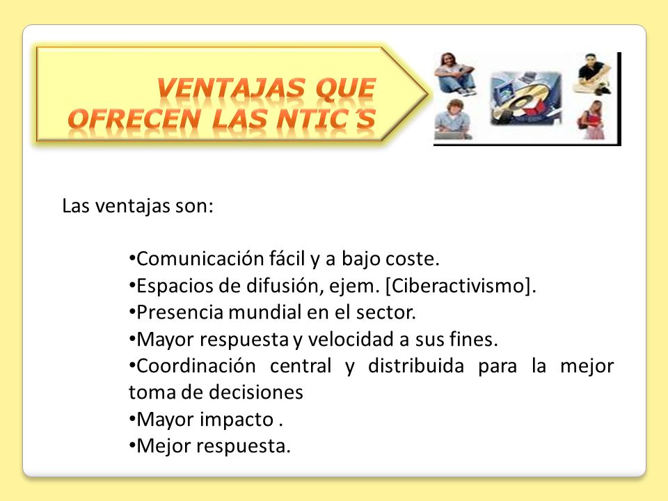 ¿Cómo perciben a las Tecnologías de Información y Comunicación