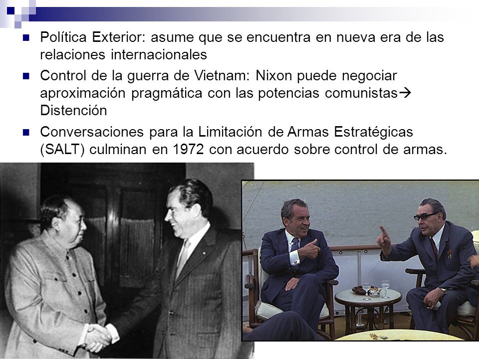 Política Exterior: asume que se encuentra en nueva era de las relaciones internacionales