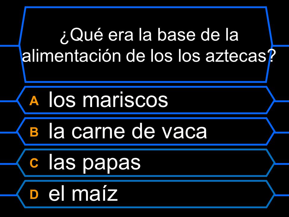 ¿Qué era la base de la alimentación de los los aztecas