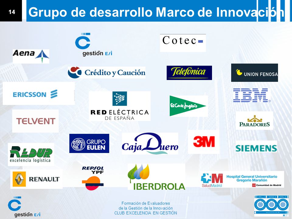 Grupo de desarrollo Marco de Innovación