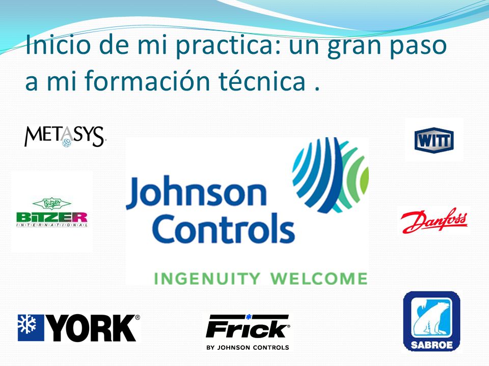 Inicio de mi practica: un gran paso a mi formación técnica .