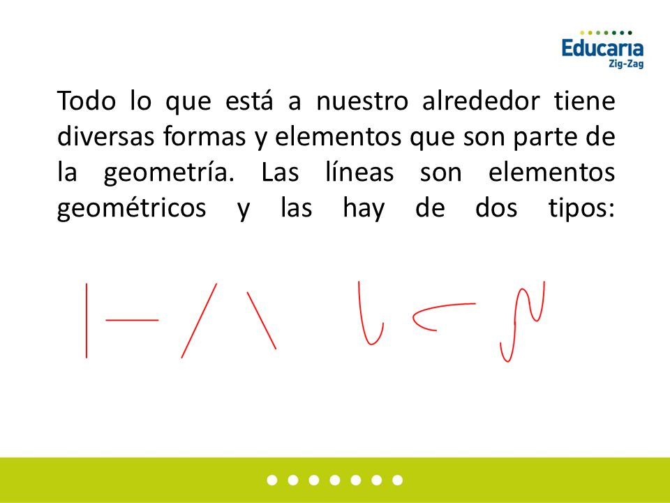 Todo lo que está a nuestro alrededor tiene diversas formas y elementos que son parte de la geometría.
