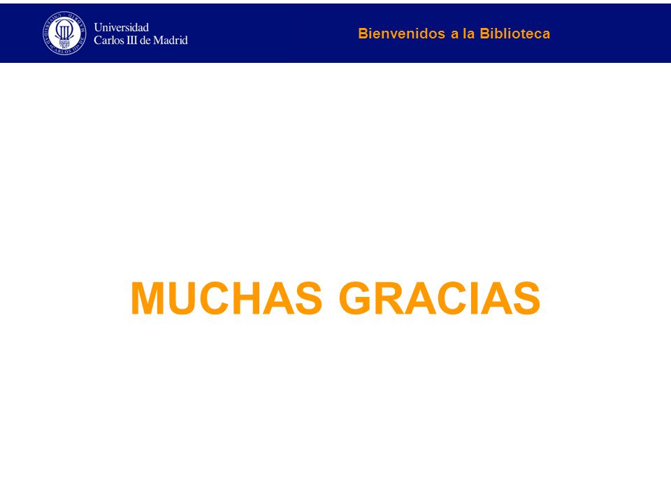 MUCHAS GRACIAS