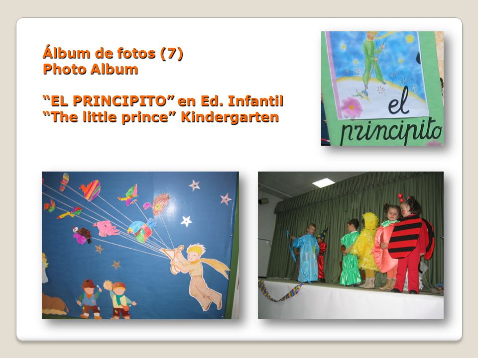 Álbum de fotos (7) Photo Album EL PRINCIPITO en Ed