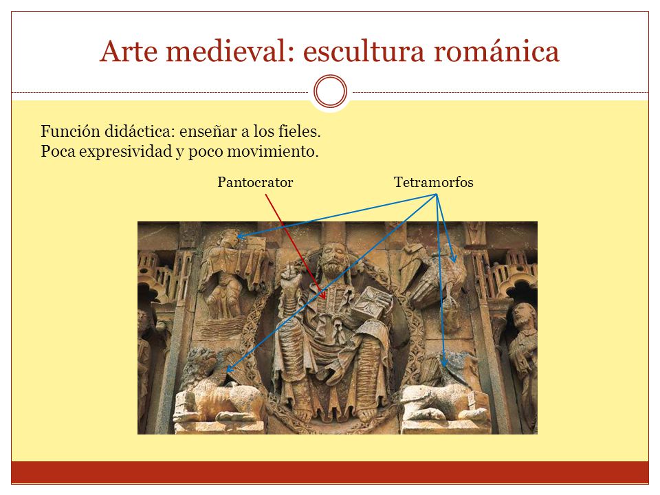 Arte medieval: escultura románica