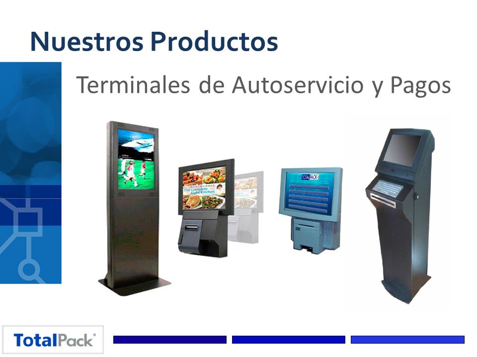 Nuestros Productos Terminales de Autoservicio y Pagos