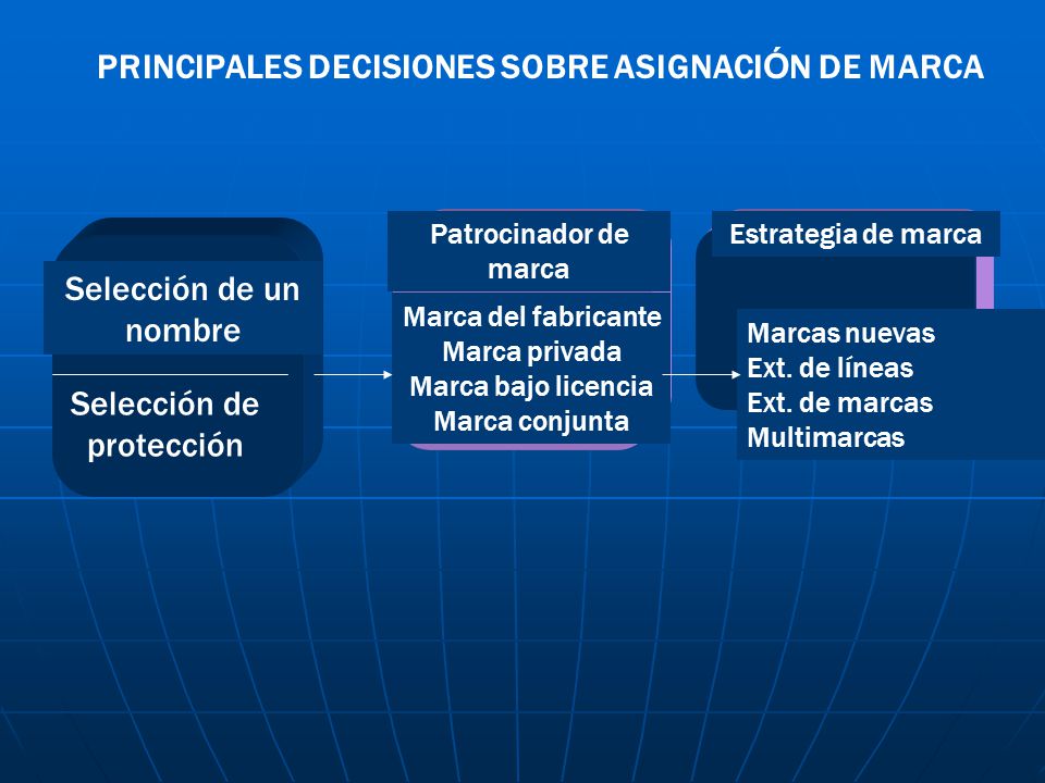 PRINCIPALES DECISIONES SOBRE ASIGNACIÓN DE MARCA