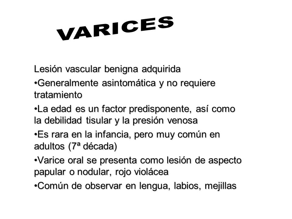 Lesión vascular benigna adquirida