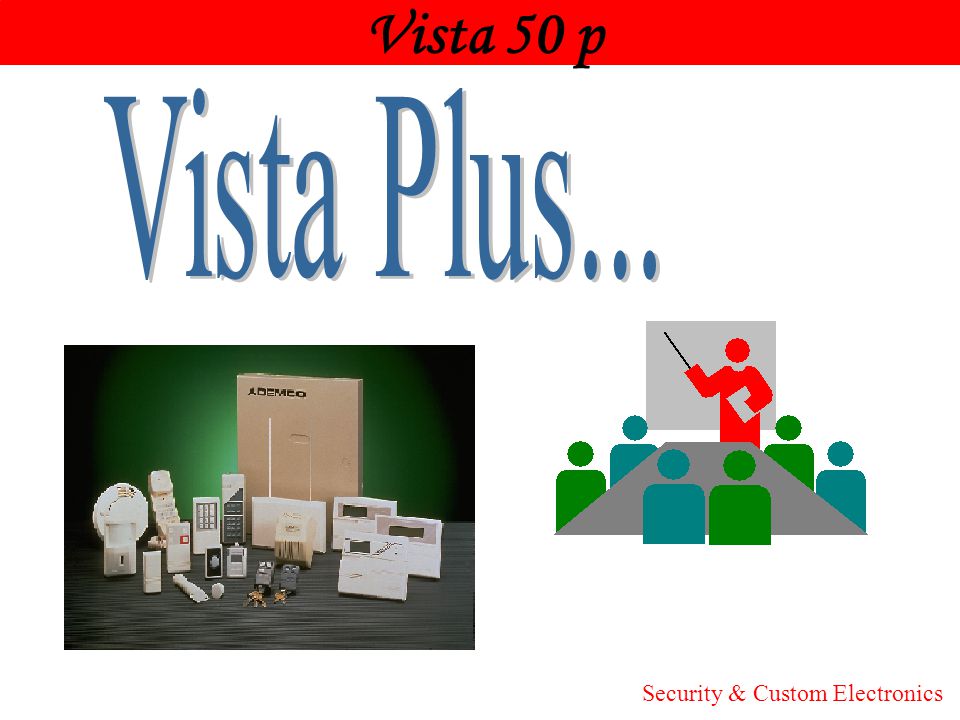 Vista 50 p Honeywell Vista Plus... Security & Custom Electronics