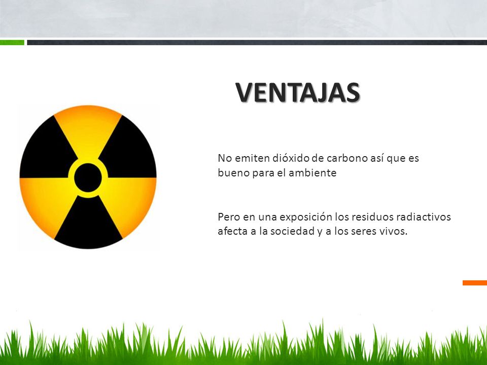 VENTAJAS 2. No emiten dióxido de carbono así que es bueno para el ambiente.