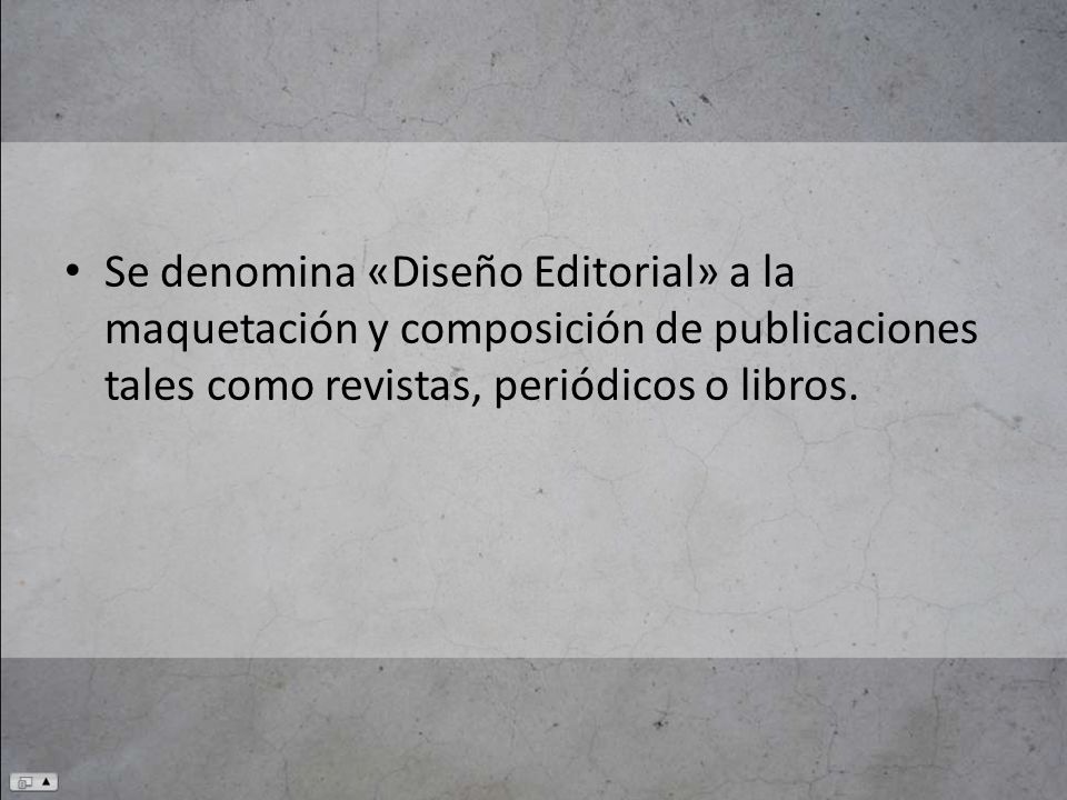 Se denomina «Diseño Editorial» a la maquetación y composición de publicaciones tales como revistas, periódicos o libros.