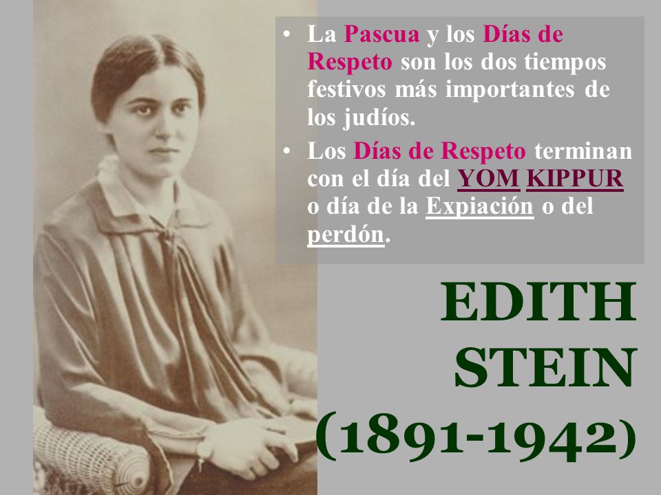 La Pascua y los Días de Respeto son los dos tiempos festivos más importantes de los judíos.