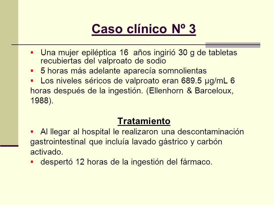 Caso clínico Nº 3 Tratamiento