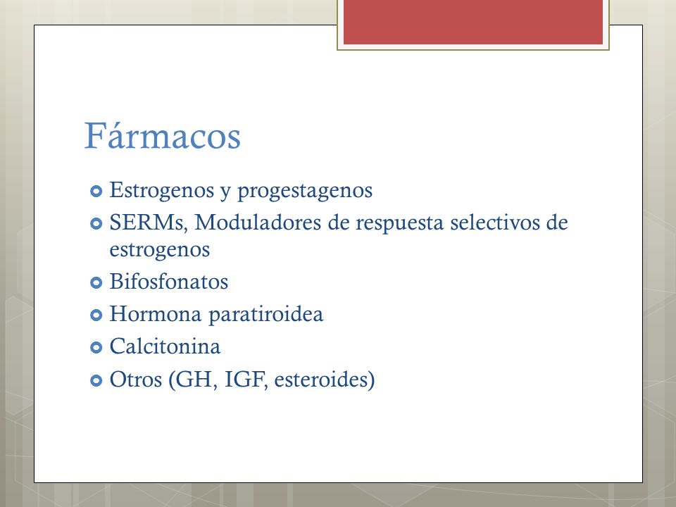 Fármacos Estrogenos y progestagenos